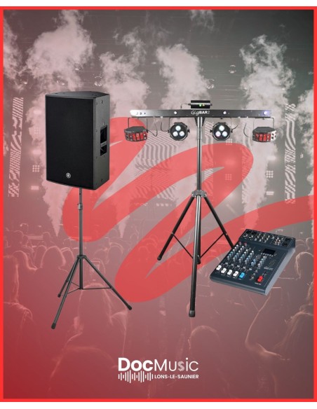 Pack location 1 enceinte + 1 Gig Bar