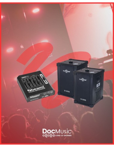 Pack machine à étincelles froide