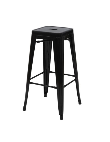 Tabouret haut type TOLIX noir