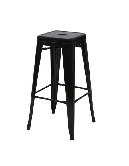Tabouret haut type TOLIX noir
