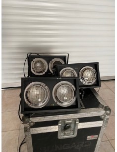 Lot de 6 Blinder lampe SHOWTEC stage blinder II