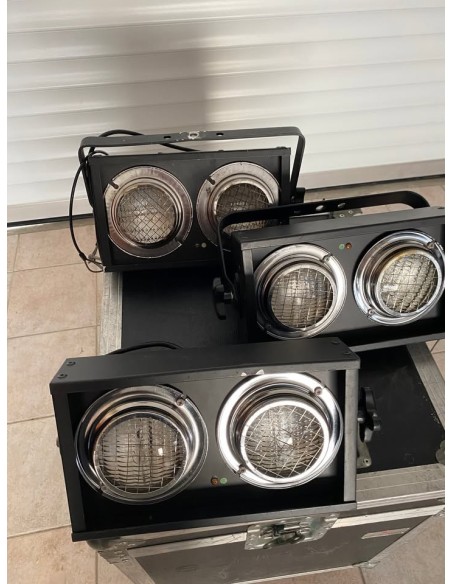 Lot de 6 Blinder lampe SHOWTEC stage blinder II