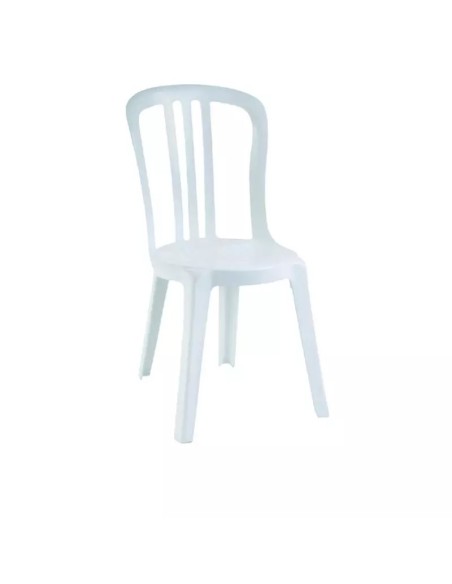 Chaise MIAMI Plastique blanche