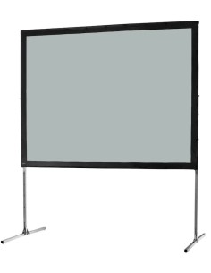 Ecran de projection pliable 3 x 4 M 4/3 - face ou rétro