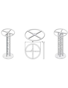 Cercle tête de totem 1M ASD