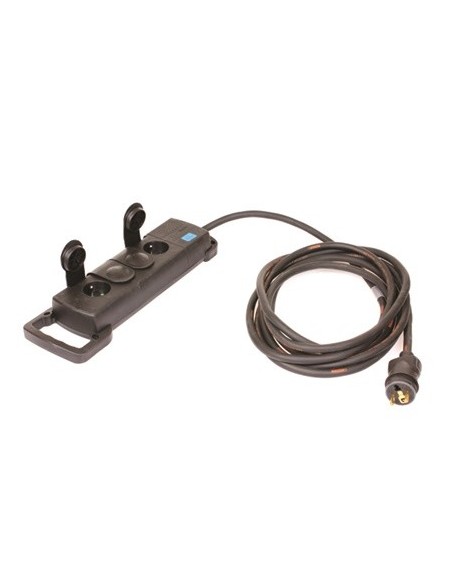 Quadruplette 16A monophasé 3G2,5mm2