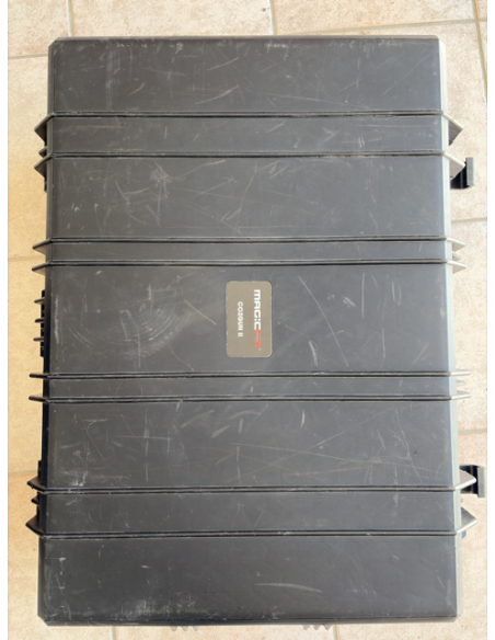 Gun CO2 avec flycase, raccord et flexible