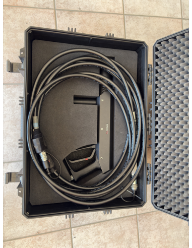 Gun CO2 avec flycase, raccord et flexible