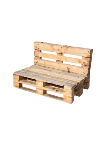 Banc palette 2 places