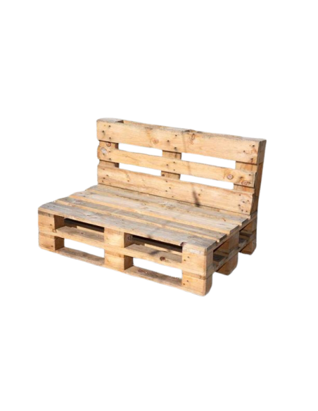 Banc palette 2 places